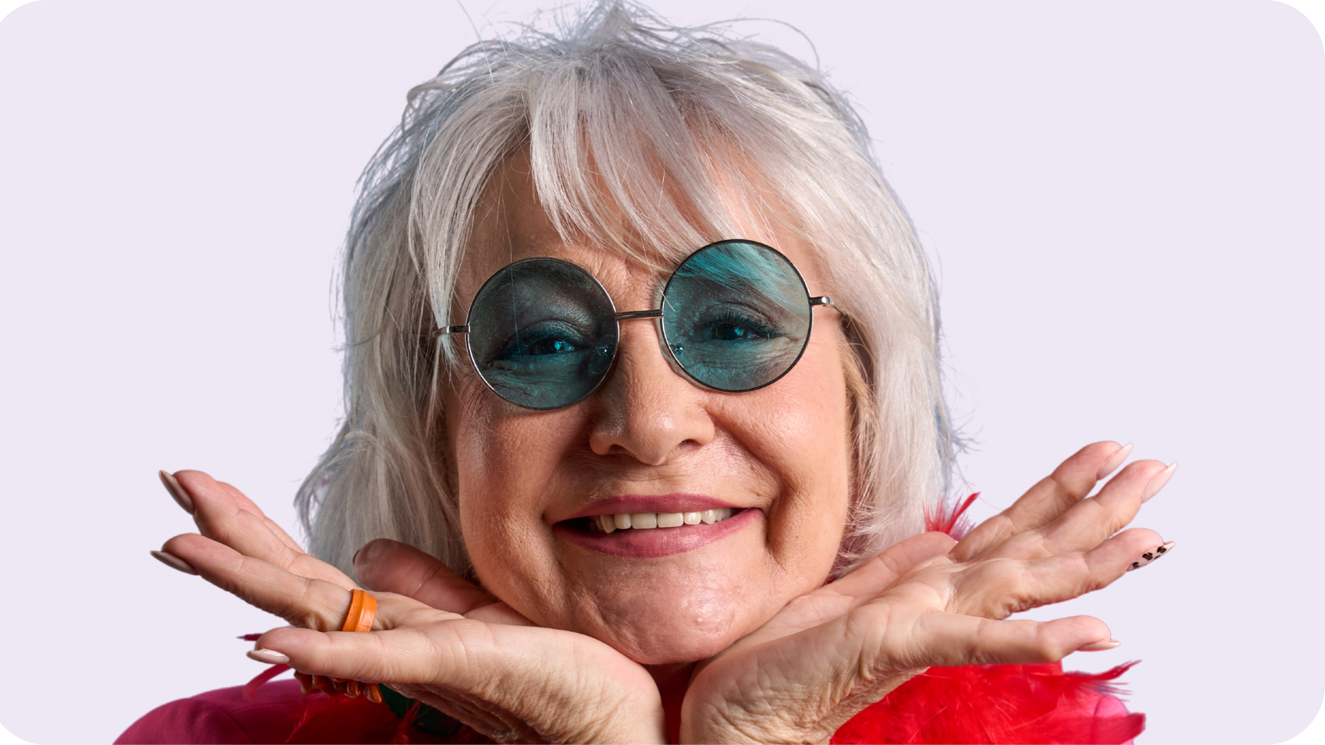 Unternehmerin mit Sonnenbrille