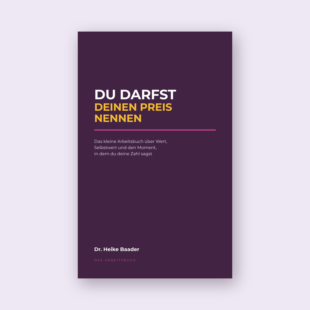 Coverbild E-Book Du darfst deinen Preis nennen